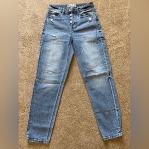 Daze Tough Love Blue Straight Leg Women's Jeans